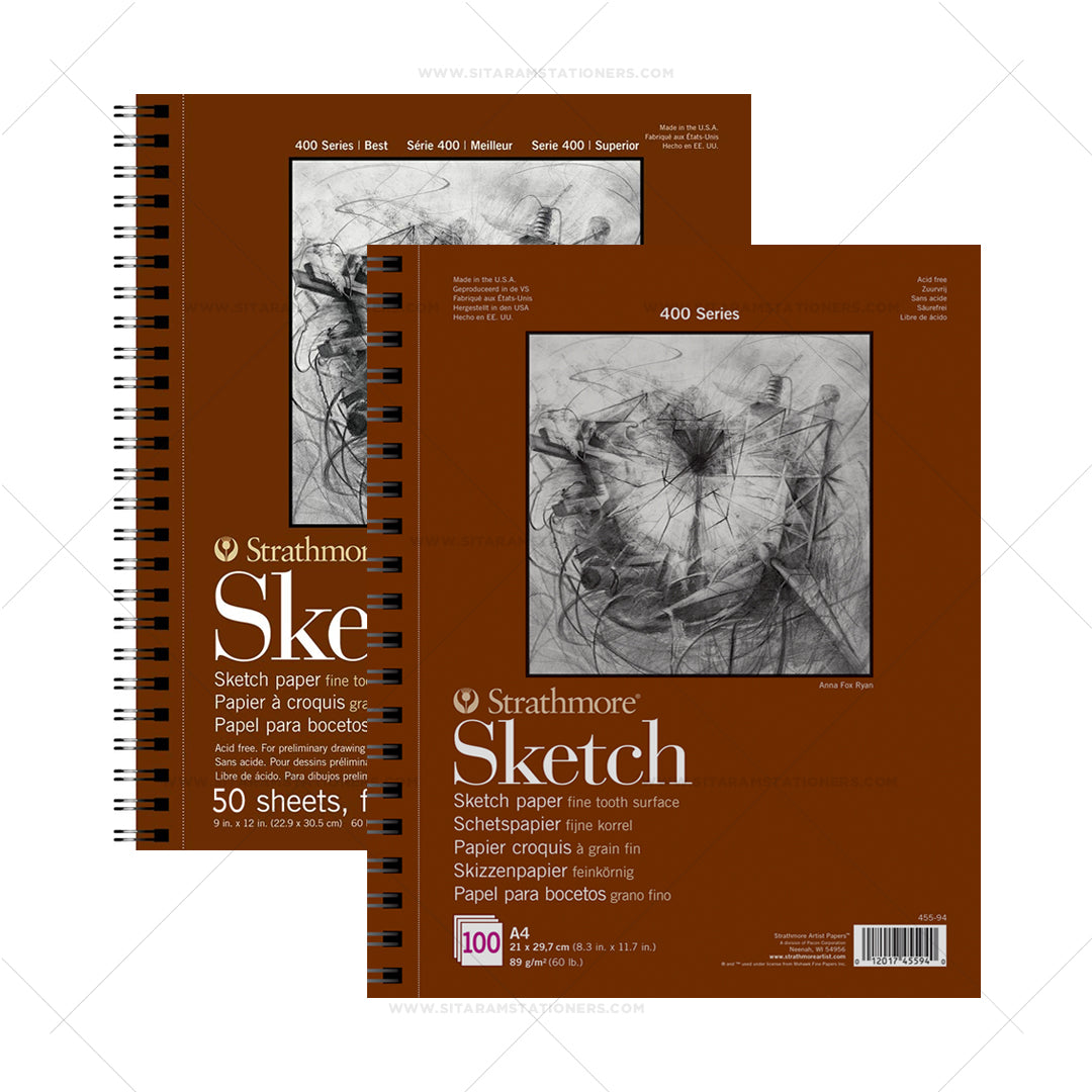 Strathmore 400 Series Sketch Paper Pad Wire Bound