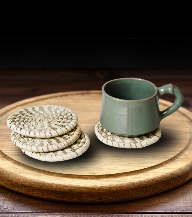 Sabai Coasters Set of 4 (4”) - Retail Maharaj