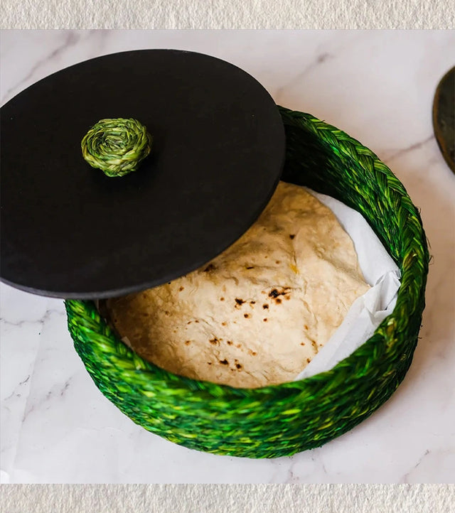 Sabai Roti Box Green (8″) - Retail Maharaj