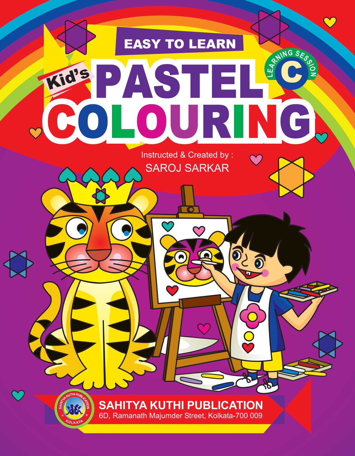 Kids Pastel Colouring - C