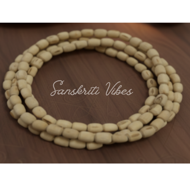 Three Round Tulsi Kanthi Mala – Premium Quality - Retail Maharaj