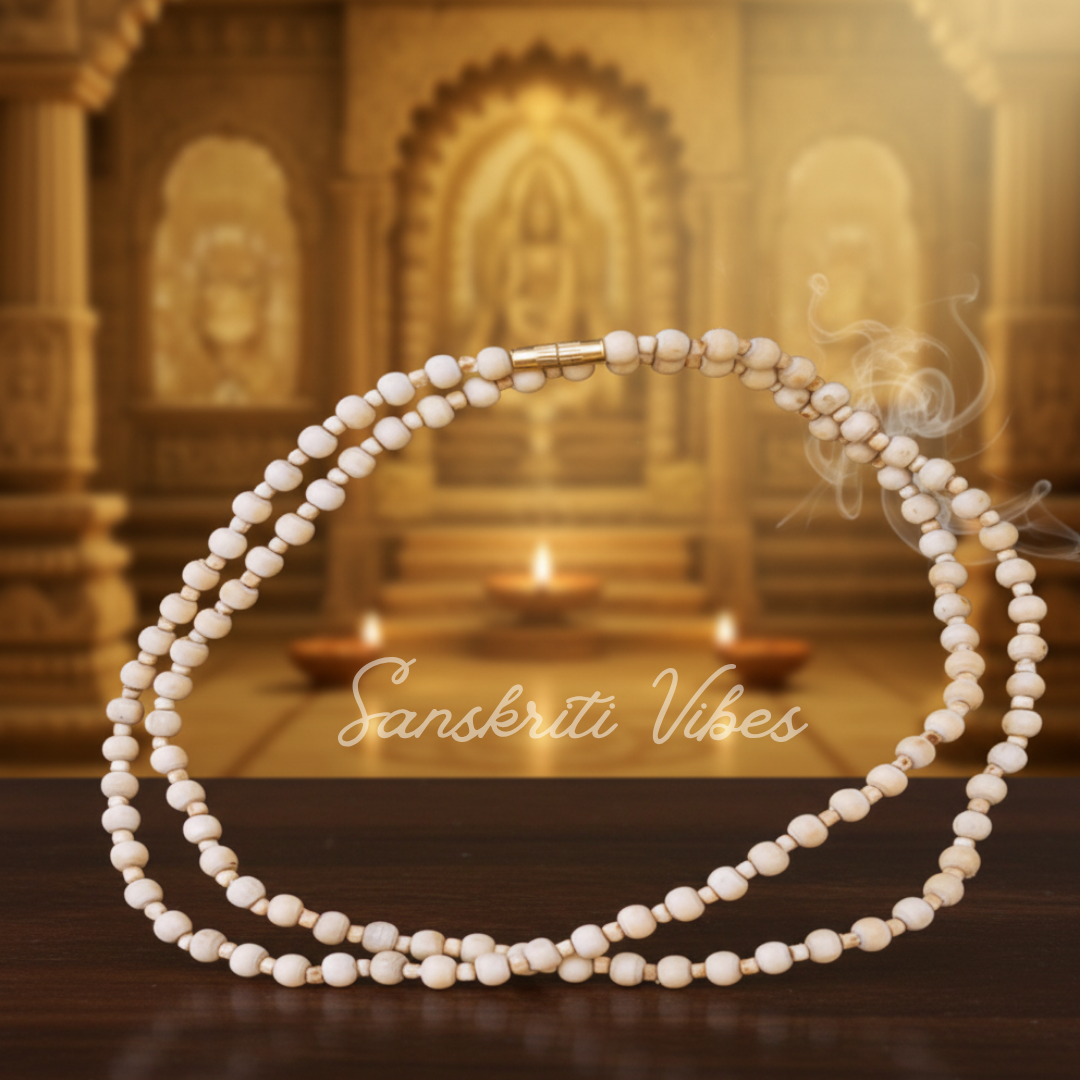 Two Round Kanthi Mala Beautiful Design – Premium Beads, Handcrafted - Retail Maharaj