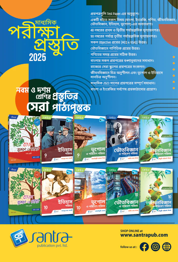 Madhyamik Pariksha Prastuti -2025 - Retail Maharaj