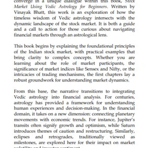 Stock Market Using Vedic Astrology for Beginners by Vinayak Bhatt (SA) - Retail Maharaj