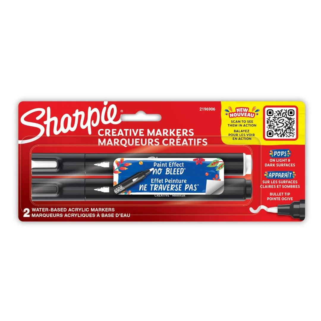 Sharpie Creative Marker Set of 2 for Artists and Crafters - Retail Maharaj
