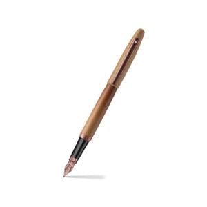 Sheaffer VFM 9428 Coffee Edition Matt Brown Pen with Regal Brown PVD Trims