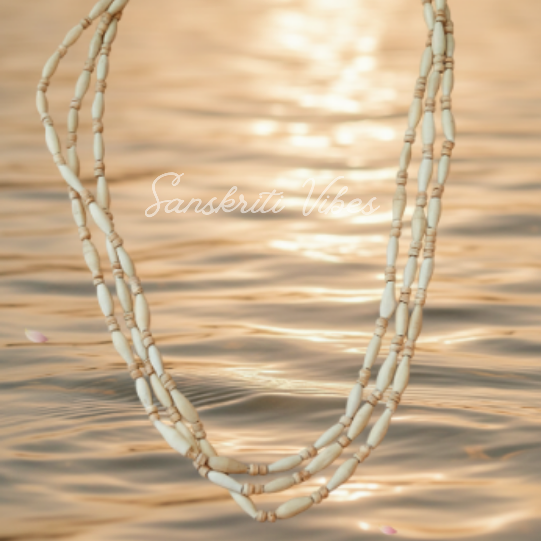 2 Round Super Quality Neem Kanthi Mala Natural Neem Wood Rosary for Daily Wearing and Spiritual Protection