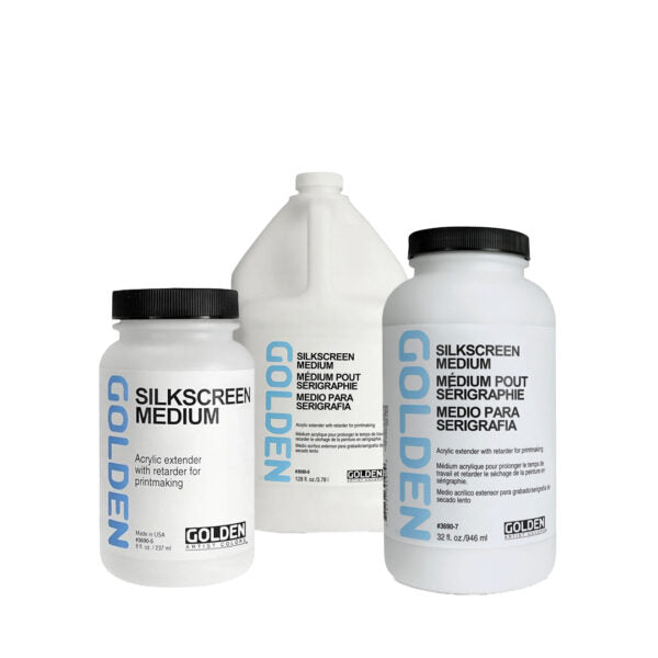 Golden Acrylic Silkscreen Medium for Fine Art Screen Printing - Retail Maharaj
