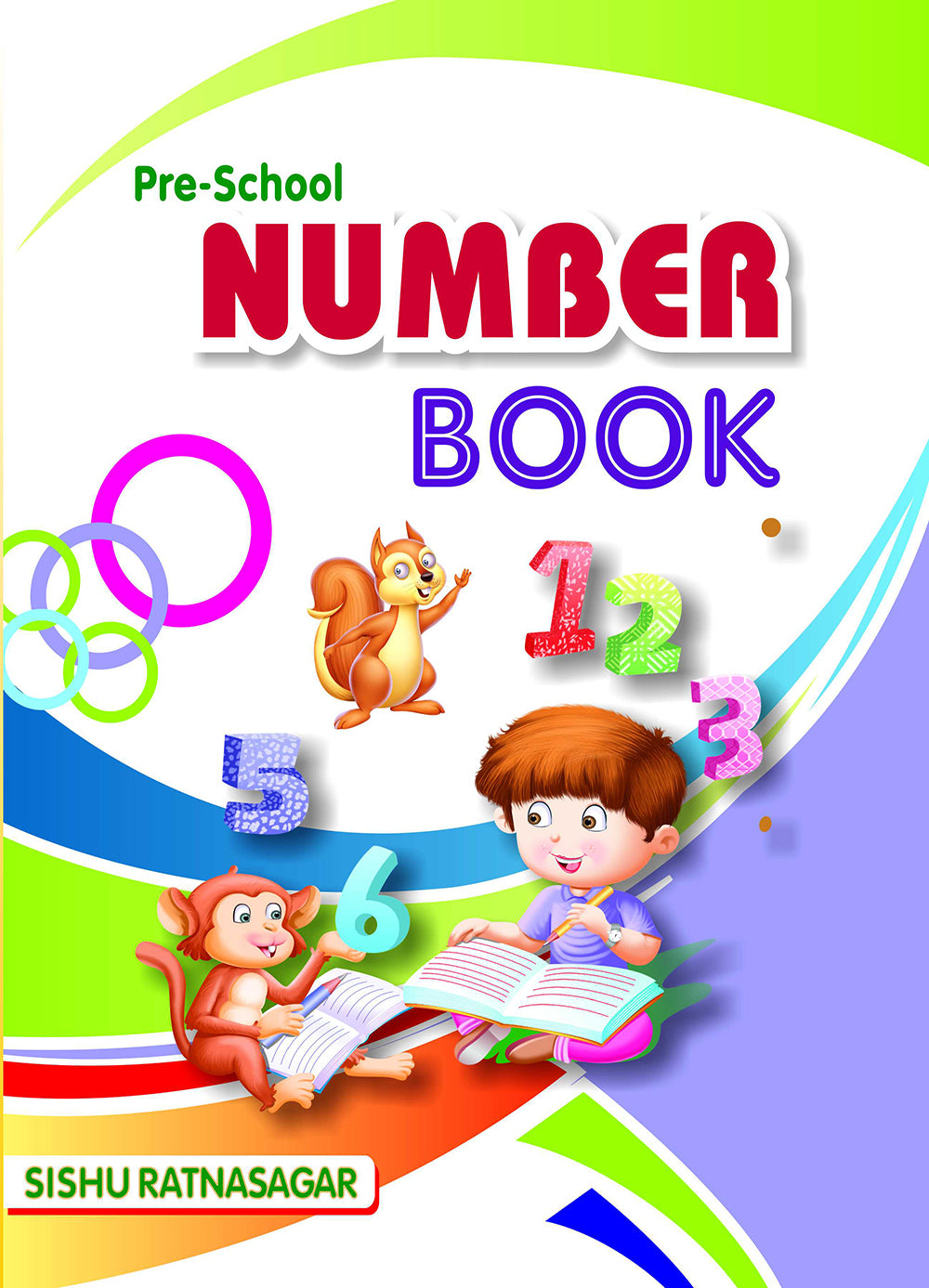 Pre School Number Book - Retail Maharaj