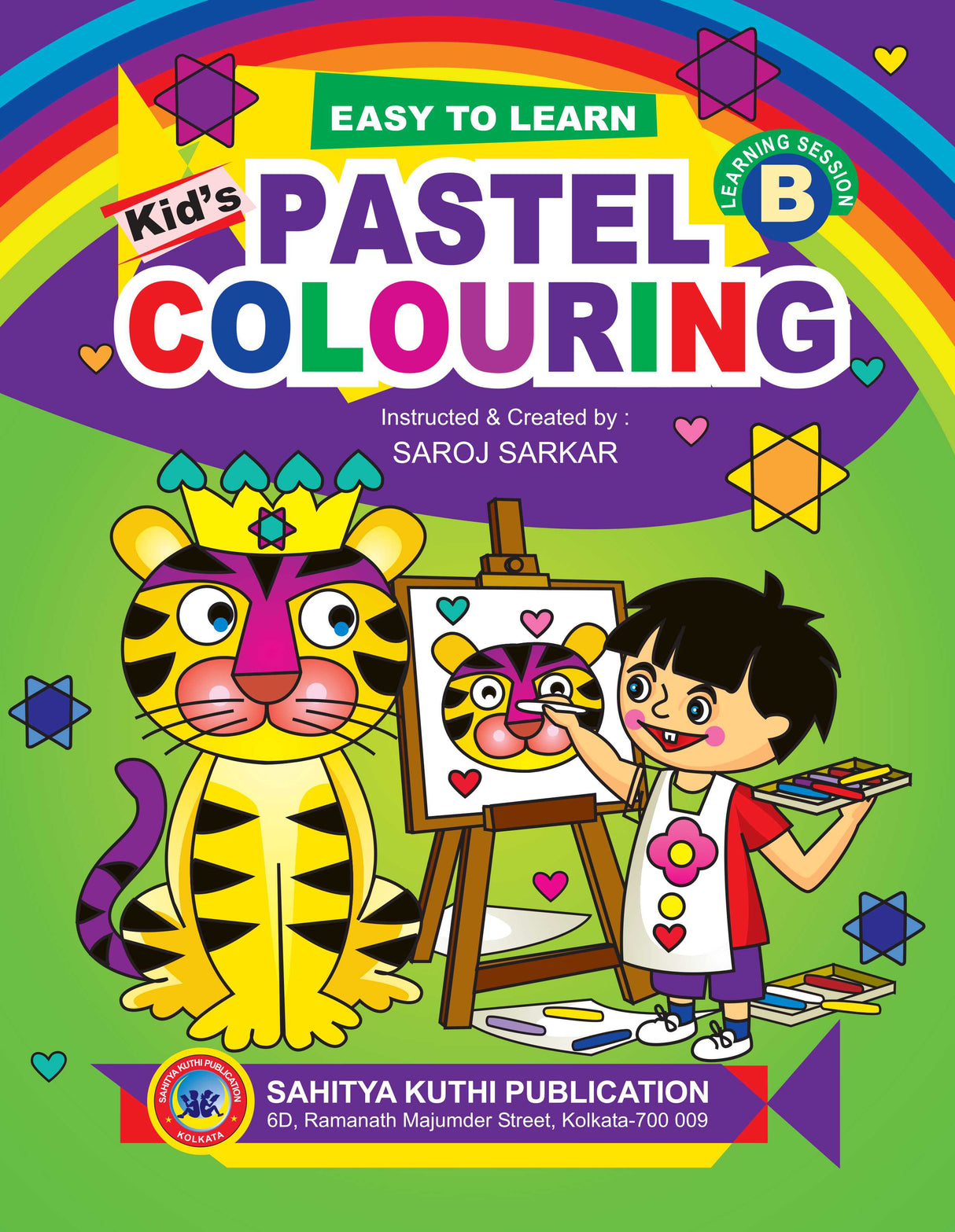 Kids Pastel Colouring - B