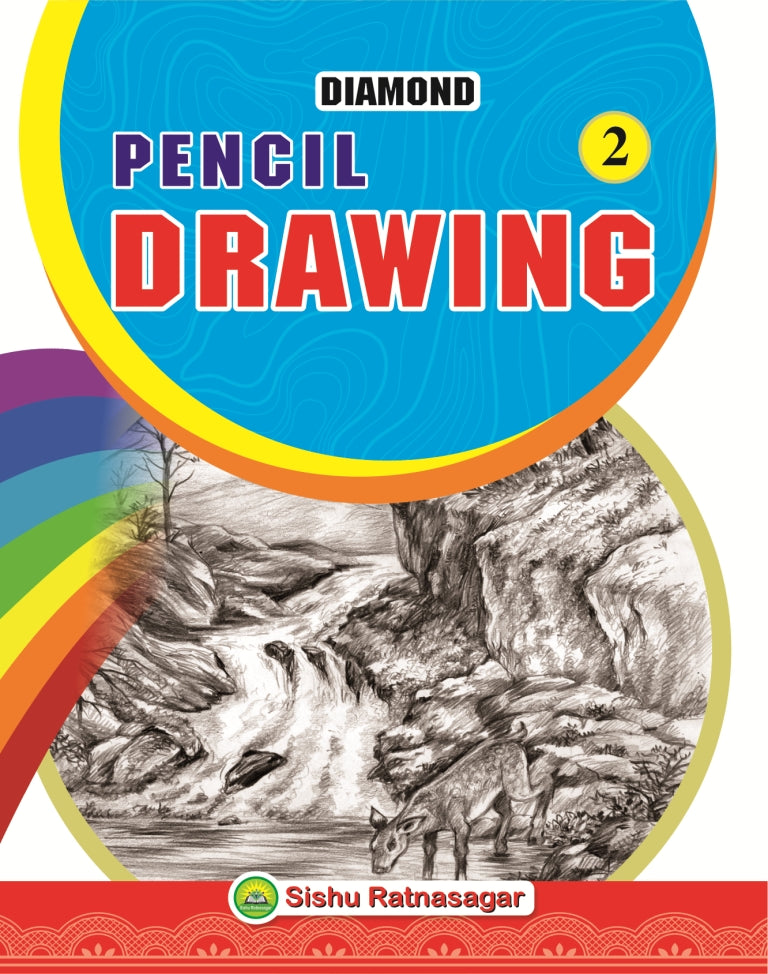 Diamond Pencil Drawing - 2