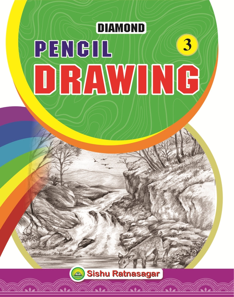 Diamond Pencil Drawing - 3