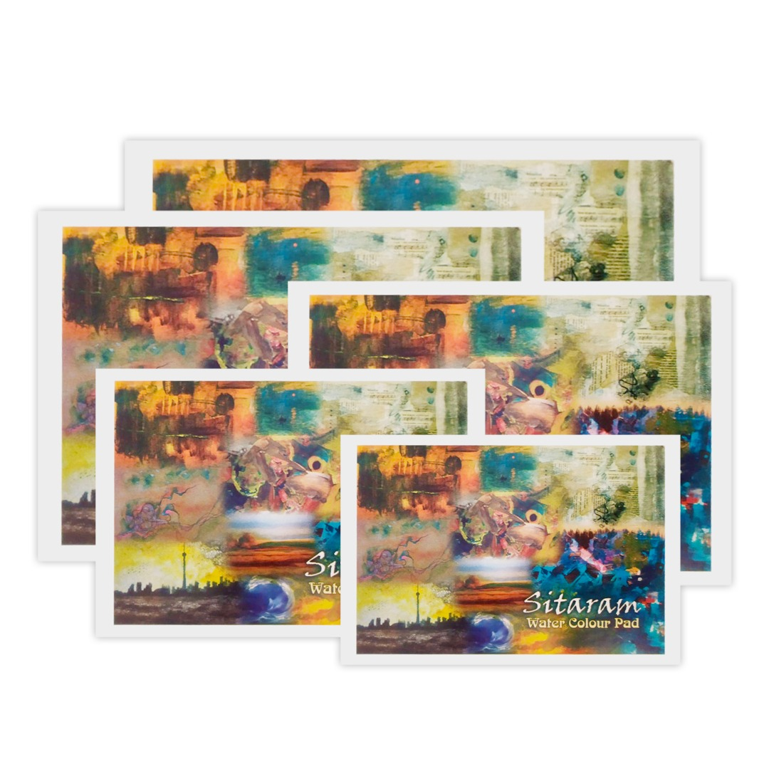 Sitaram Handmade Watercolour Pad – Matte Grain | 100% Cotton | Open Stock - Retail Maharaj