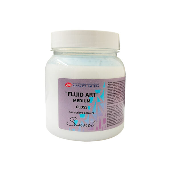 Sonnet Fluid Art Acrylic Gloss Medium for Pour Painting Techniques