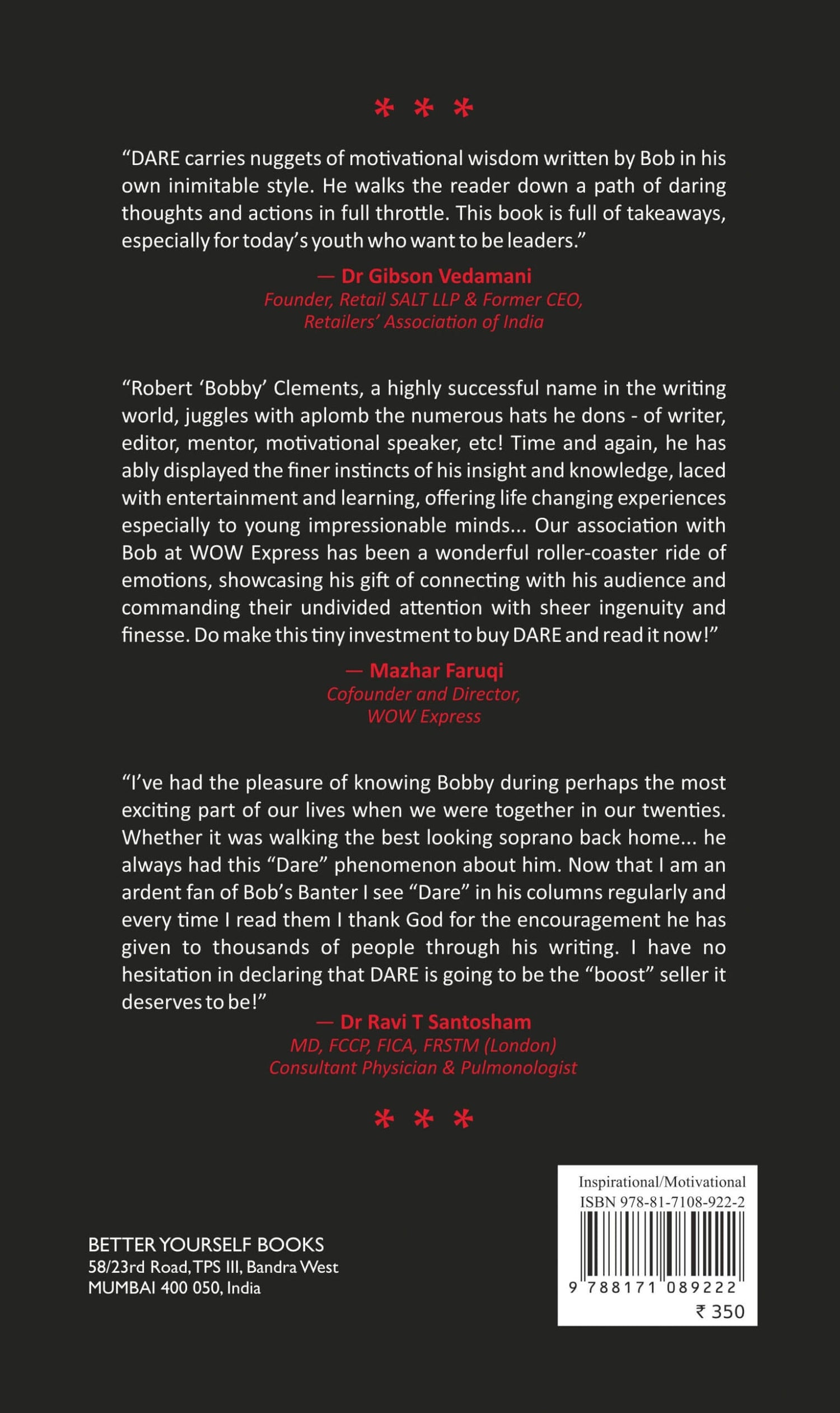 Dare (Hardbound) - Retail Maharaj