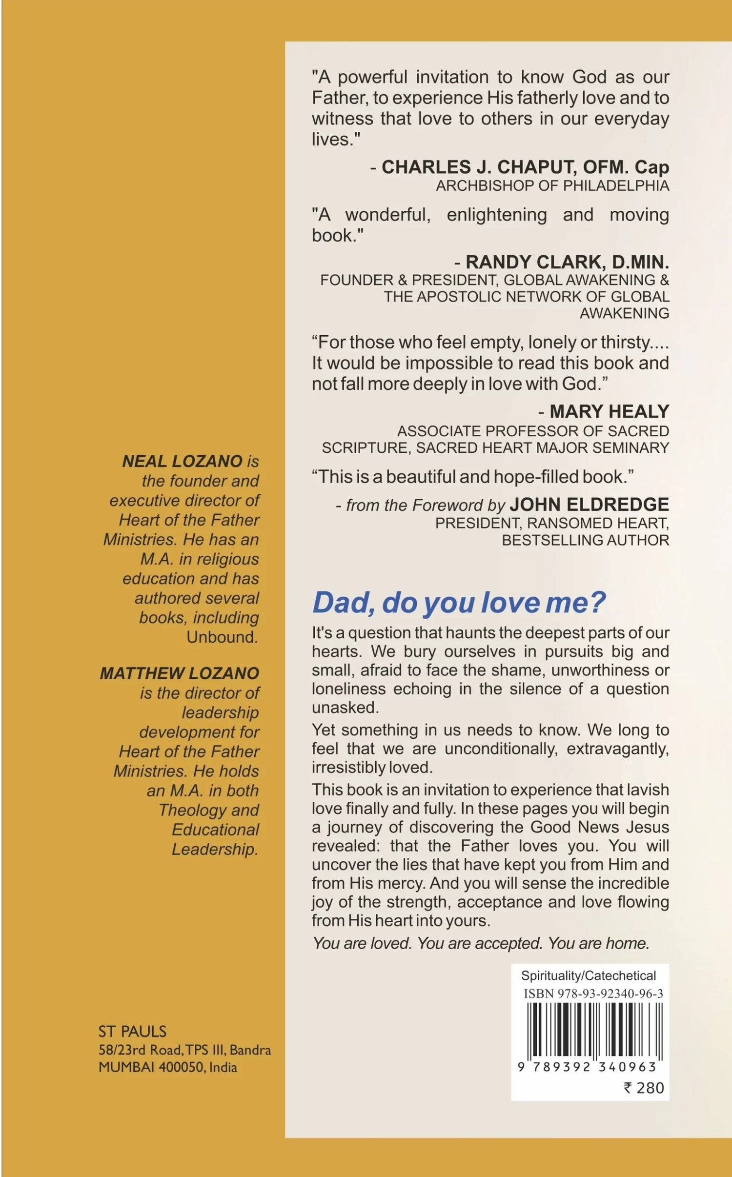 Abba’s Heart: Finding Our Way Back to the Father’s Delight - Retail Maharaj