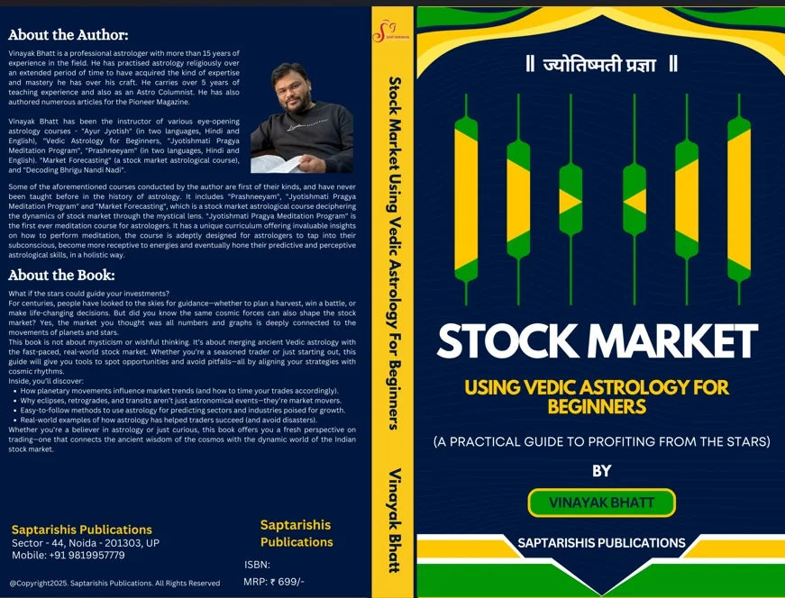Stock Market Using Vedic Astrology for Beginners by Vinayak Bhatt (SA) - Retail Maharaj