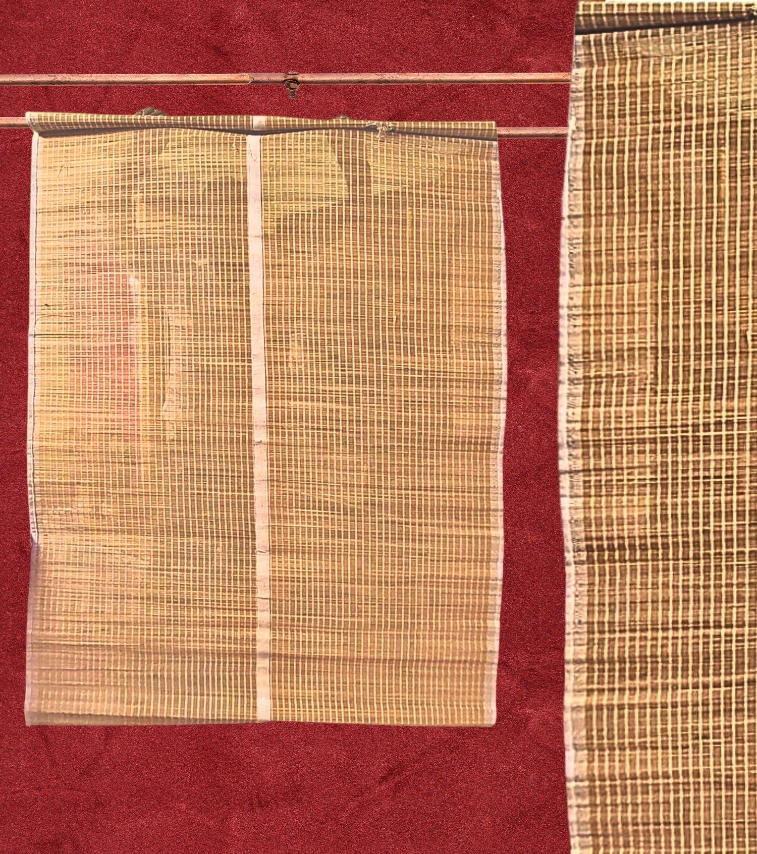 Tripuri Handwoven Bamboo Window Blind – Eco-Friendly Indoor/Outdoor Shade & Décor - Retail Maharaj