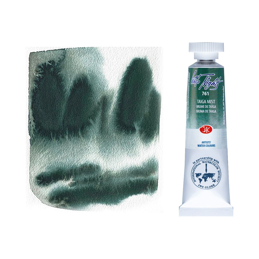 White Nights Granulating Watercolour Tubes 10ml – 33 Individual Shades