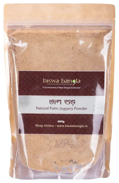 Natural Palm Jaggery Powder (Tal Gur) 400g - Retail Maharaj
