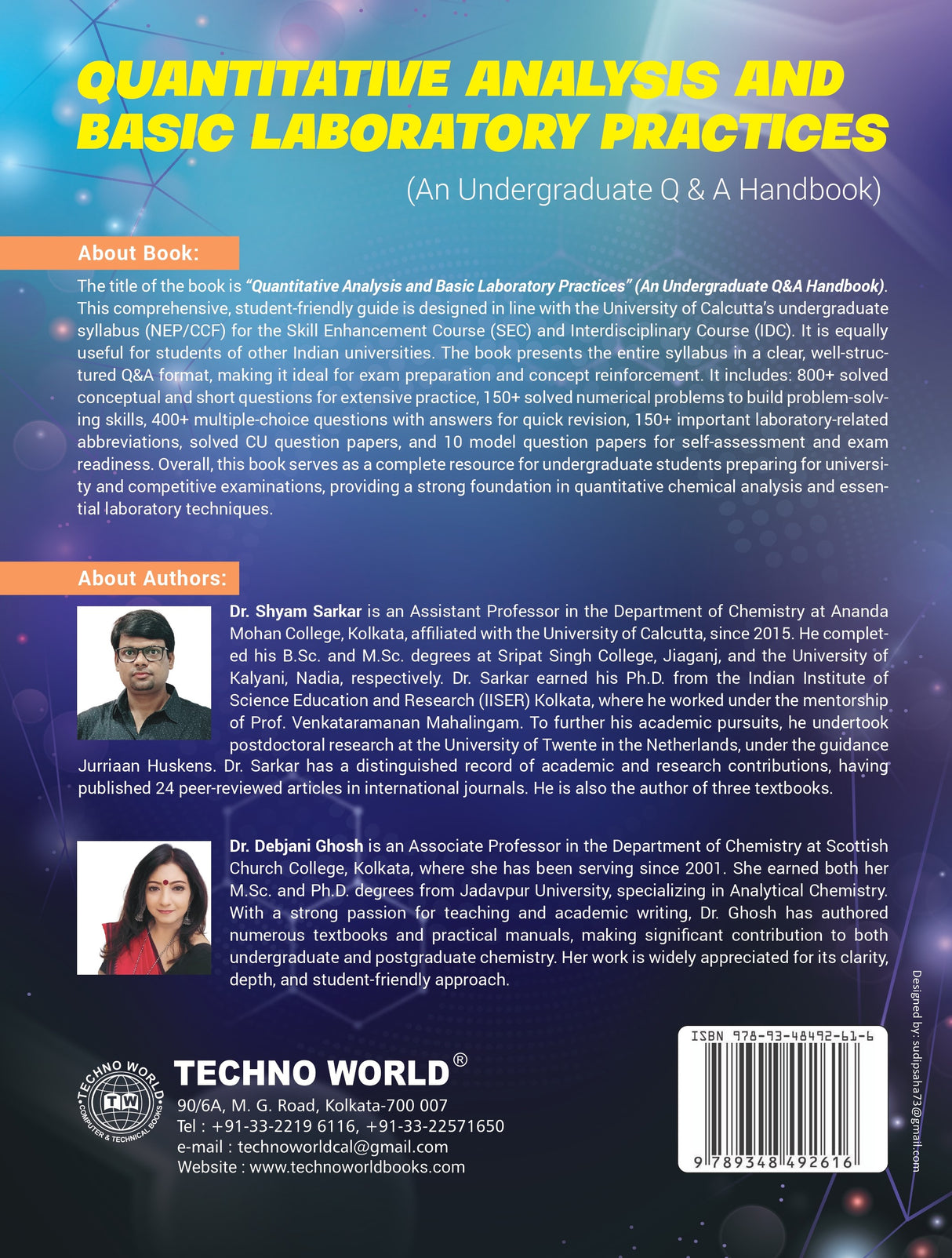 Quantitative Analysis And Basic Laboratory Practices (English version) - Retail Maharaj