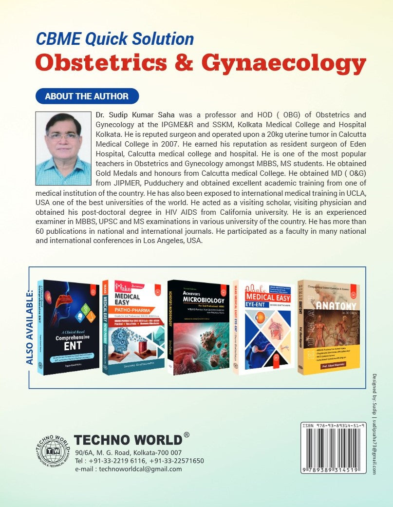 CBME Quick Solution Obstetrics & Gynaecology With Practical (English Version) 2nd Edition