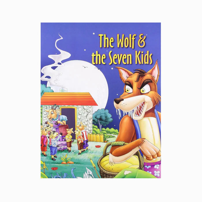The Wolf and The Seven Kids - Bedtime Stories - Retail Maharaj