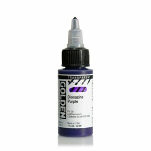 Golden High Flow Acrylic Paint 30ml Professional Fluid Acrylic for Artists