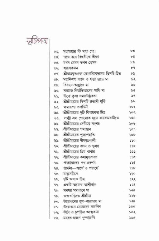 Dhyanaloke Sri Ma Sarada Devi (Bengali) - Retail Maharaj