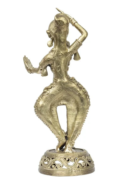 Dokra Home Decor – Handpulled Rickshaw - Retail Maharaj