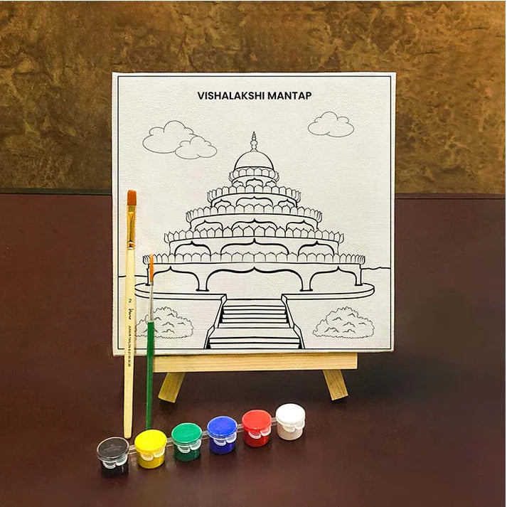 Colour Me Kit - Children's Colouring Canvas - Retail Maharaj