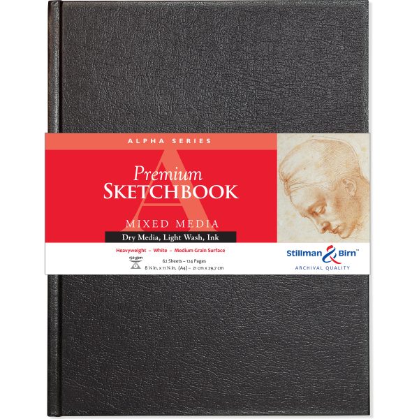 Stillman and Birn Alpha Series White Sketchbook for Dry Media Ink and Light Wash