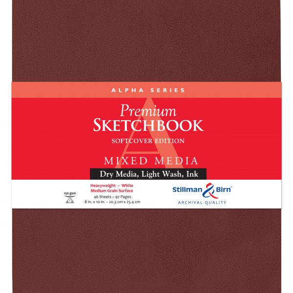 Stillman and Birn Alpha Series White Sketchbook for Dry Media Ink and Light Wash
