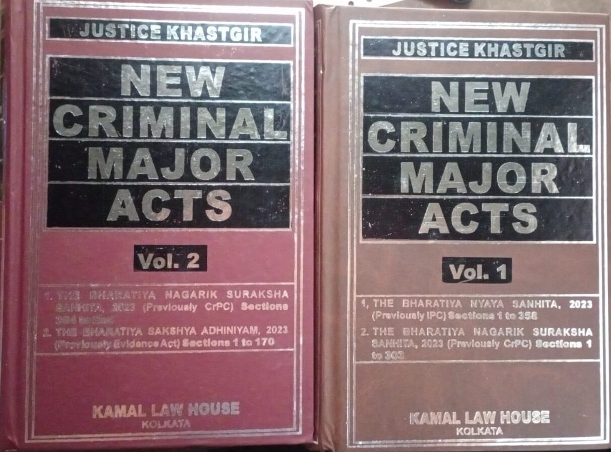 NEW CRIMINAL MAJOR ACTS (BNS,BNSS,BSA) IN 2 VOL. - Retail Maharaj