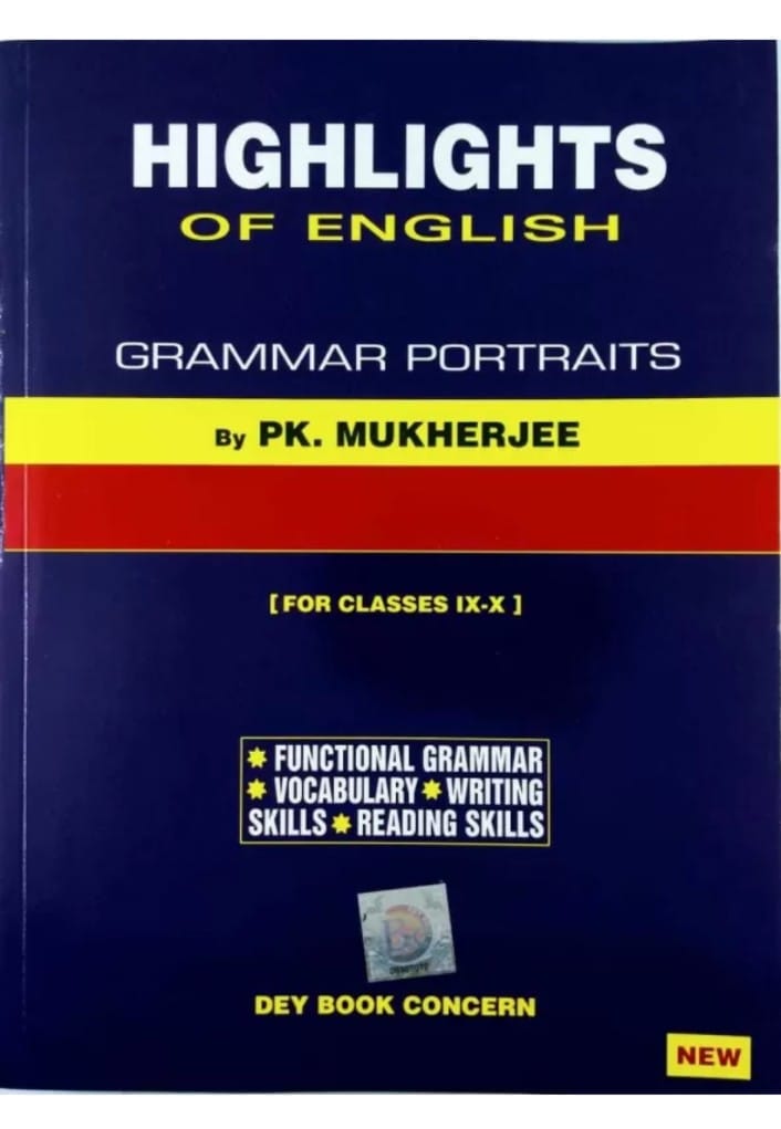 Highlights Of English (Grammar Portraits) For Classes 9-10 - Retail Maharaj