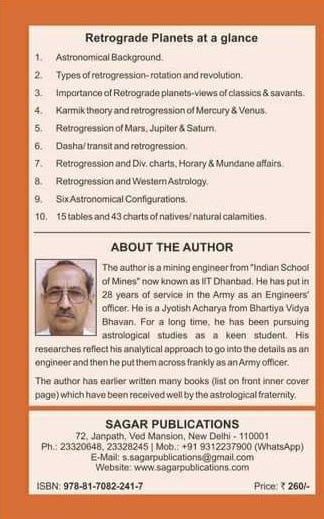 Retrograde Plantets - Retail Maharaj