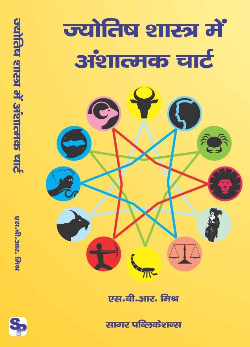 Jyotish Shastra Mein Anshatmak Chart - ज्योतिष शास्त्र में अंशात्मक चार्ट The Original Book By S.B.R. Mishr - (Hindi Vesion) - Retail Maharaj