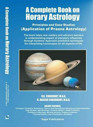 A Complete Book on Horary Astrology Principles and Case Studies (Application of Prasna Astrology) - Retail Maharaj
