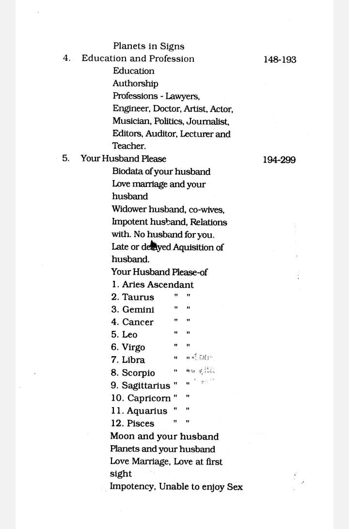 Women And Astrology The Original Book By Dr. L.R. Chawdhri - (English Version) - Retail Maharaj