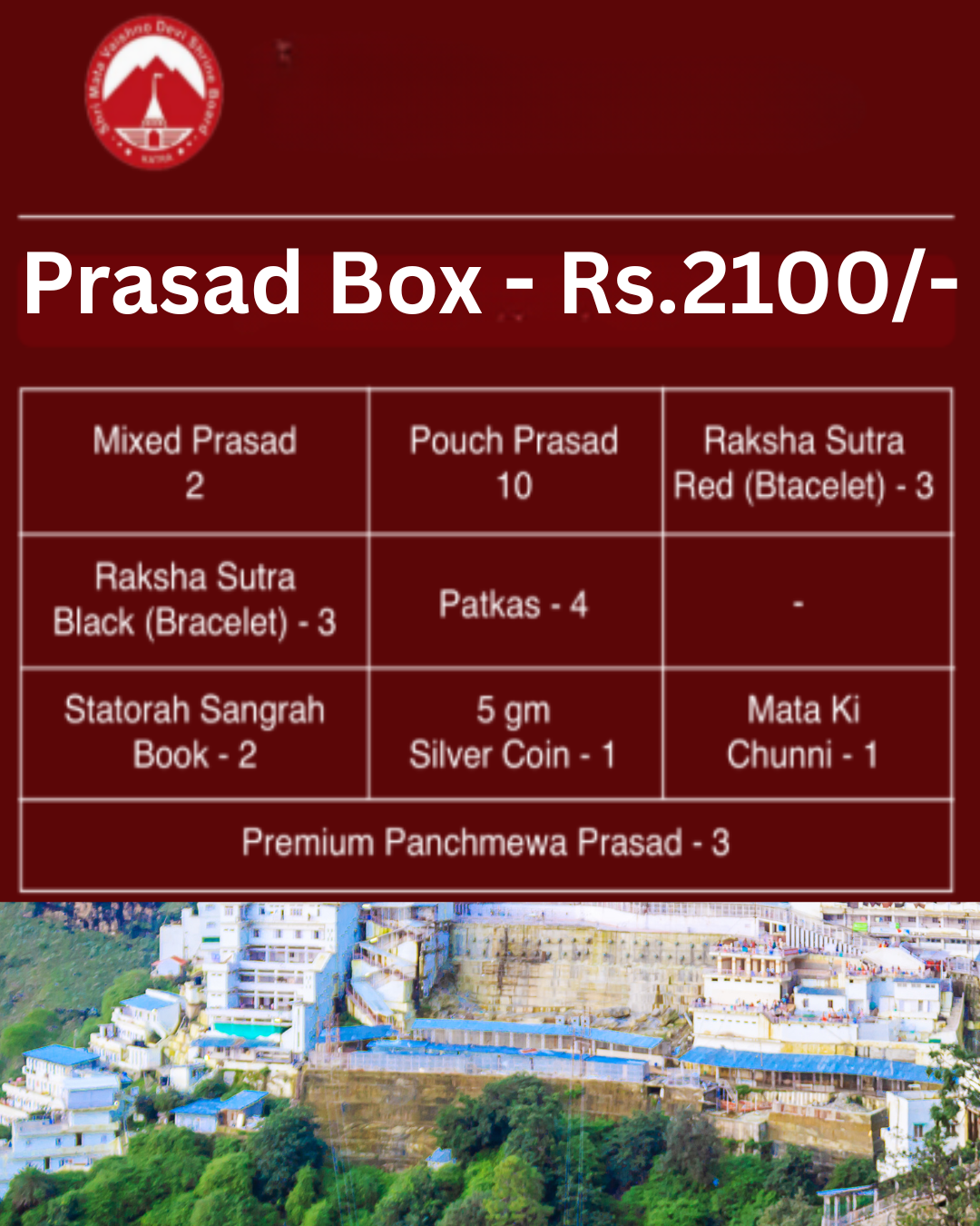 Maa Vaishno Devi Prasad