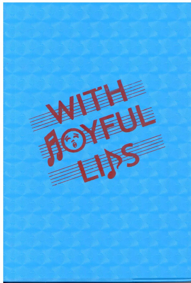With Joyful Lips (Hymnal) - Retail Maharaj