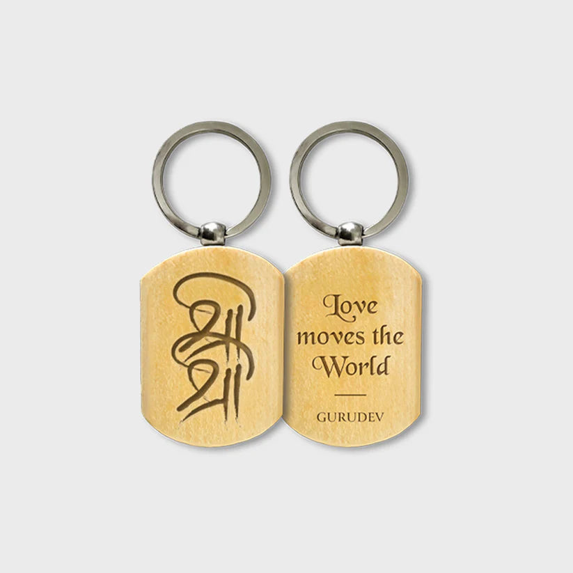 Wooden Key Chain - Retail Maharaj