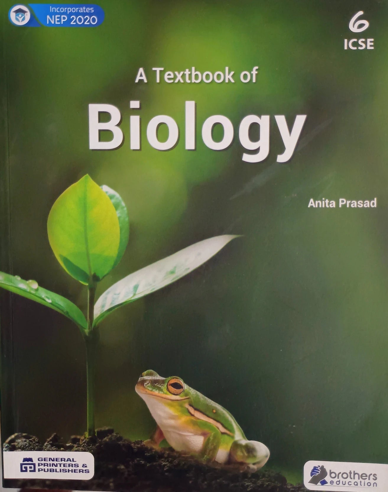 A Textbook of BIOLOGY 6 (ICSE) - Retail Maharaj