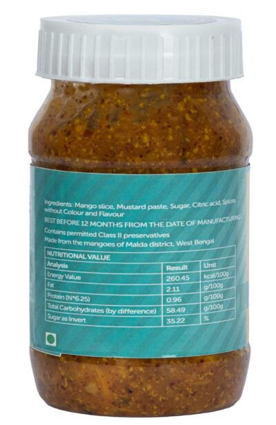 400g Aam Kasundi (Mango-Mustard Sauce / Pickle) – Sweet – set of two packs - Retail Maharaj