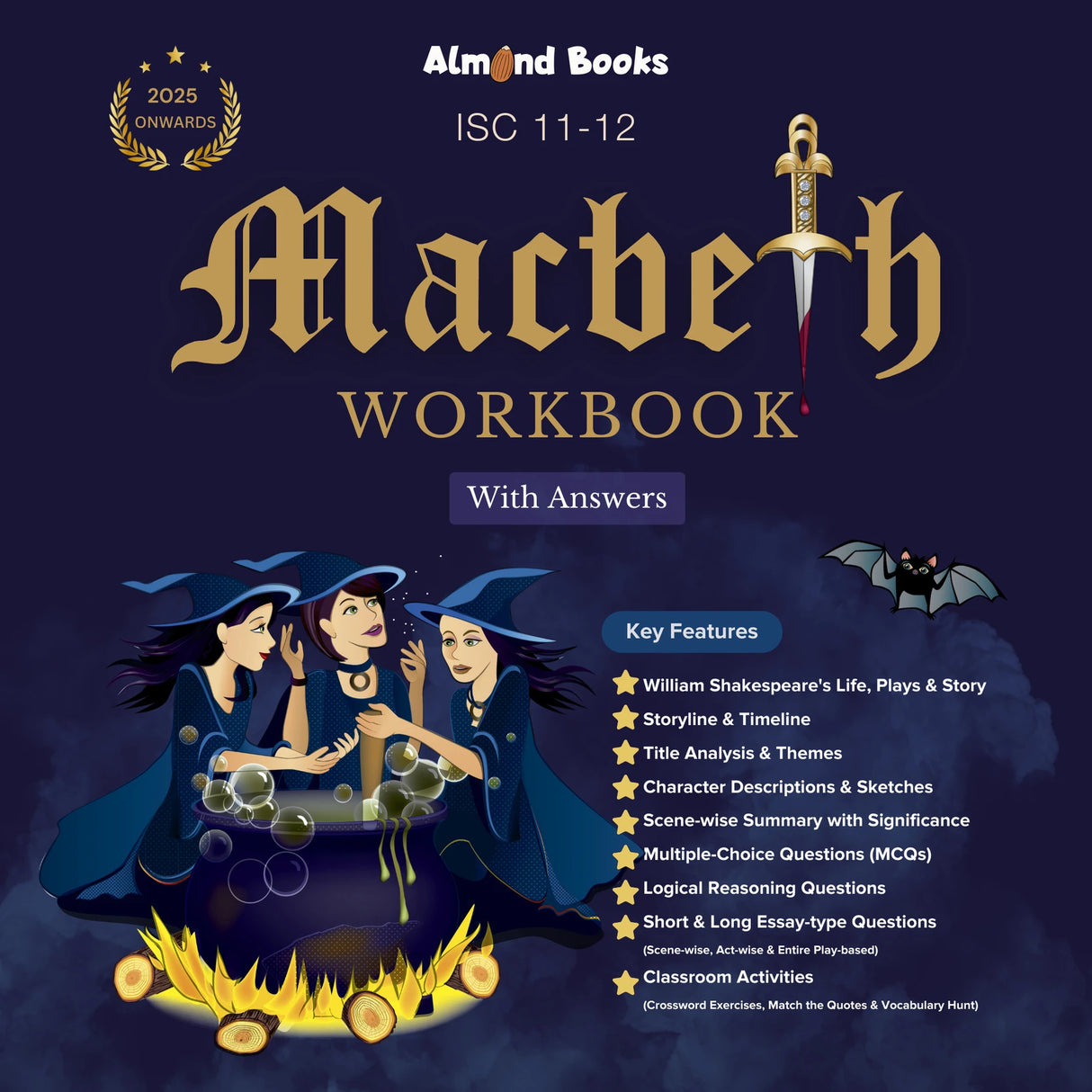 Almond Books ISC 11 & 12 MACBETH Workbook with Answers - Retail Maharaj