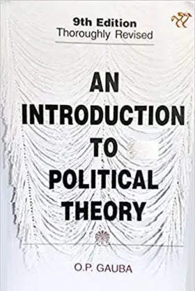 An Introduction to Political Theory - Retail Maharaj
