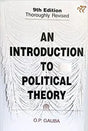 An Introduction to Political Theory - Retail Maharaj