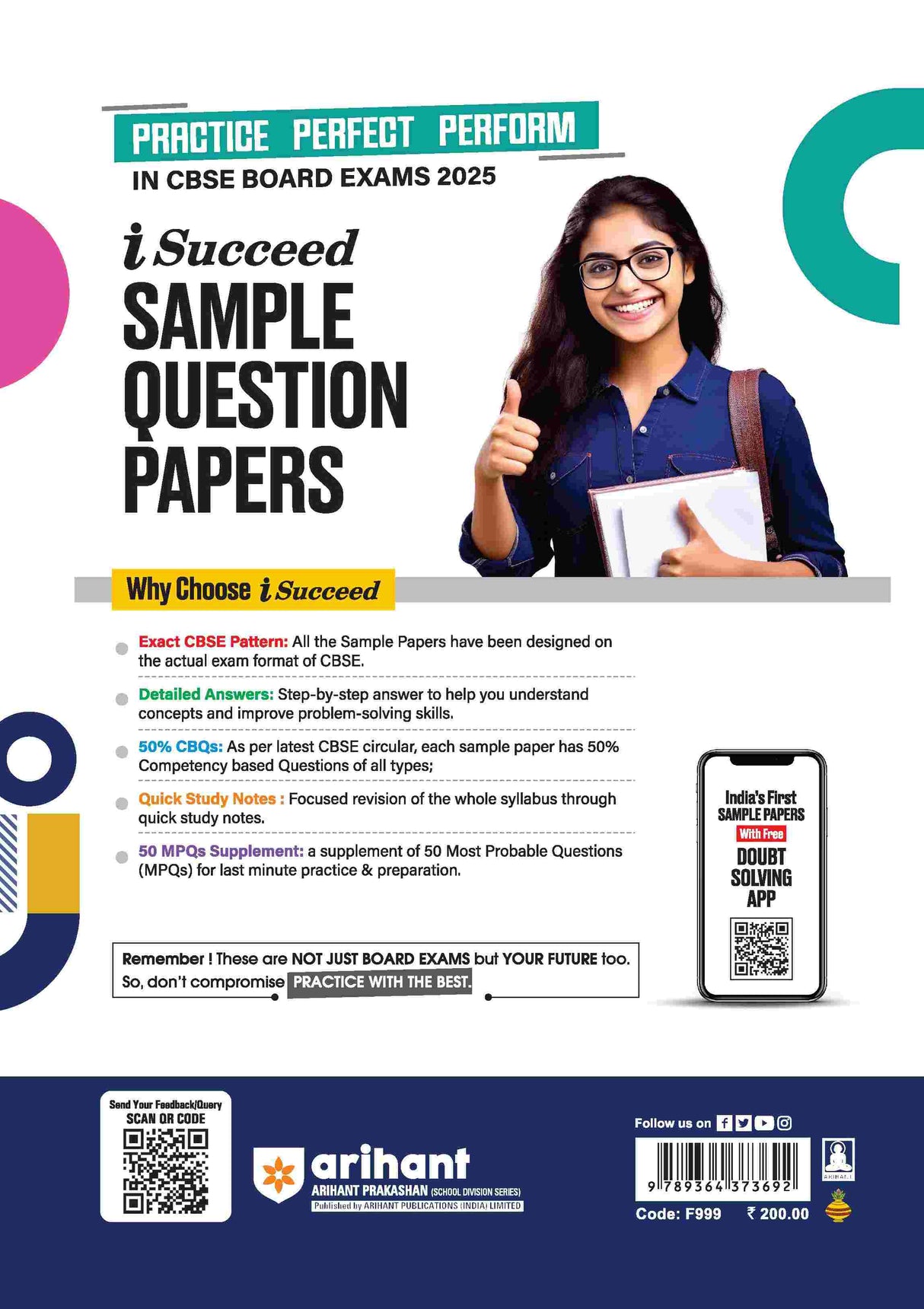 i-Succeed CBSE Legal Studies Class 12th | 10 Sample Question Papers | For CBSE Exams 2025 - Retail Maharaj