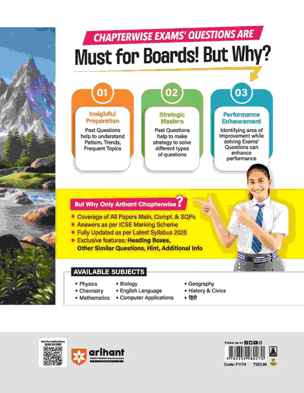 ICSE Geography Class 10th | 15 Years Chapterwise Topicwise Question Bank (2024 -2010) - Retail Maharaj
