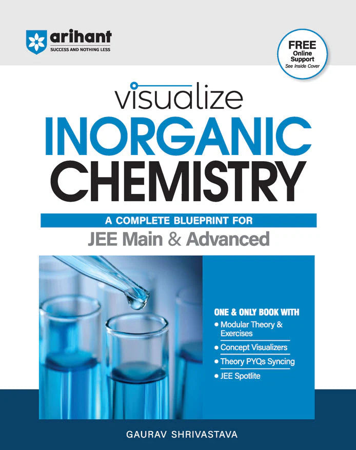Visualize Inorganic Chemistry For JEE Main & Advanced by Gaurav shrivastava | New Edition | Free Online Support - Retail Maharaj